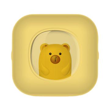 X7 Mini Bluetooth-värmeskrivare - Inkless & bärbar med andningslampa - Gul