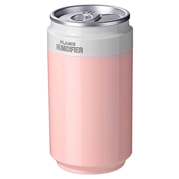 XO HF08 Flame luftfuktare med RGB-ljus 260ml - Rosa