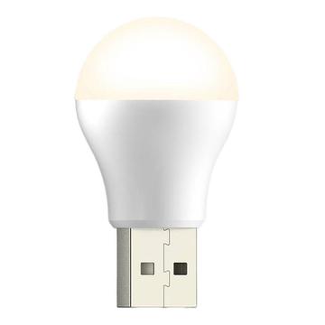 XO Y1 USB LED-lampa - 3000K - Vit