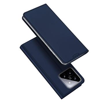 Xiaomi 14 Dux Ducis Skin Pro Flipfodral - Blå