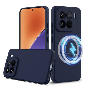 Xiaomi 15 Pro Liquid Silikonskal - MagSafe-kompatibelt - Mörkblå
