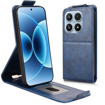 Xiaomi 17 vertikalt flipfodral med stativ