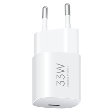Xiaomi 33W Nano Power USB-C-laddare - Vit