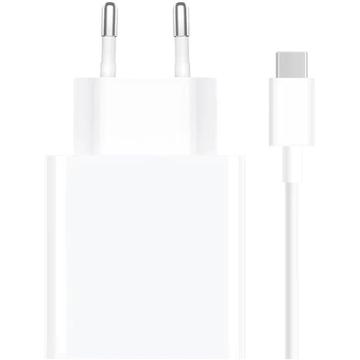 Xiaomi 33W USB-A-reseladdare med USB-C-kabel MDY-16-EF - Vit