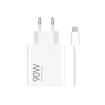 Xiaomi 90W reseladdare med USB-C-kabel - vit