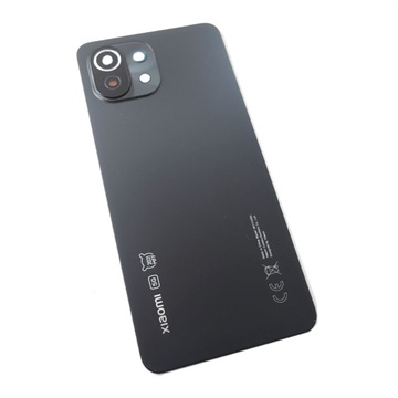 Xiaomi Mi 11 Lite 5G Batterilucka - Svart
