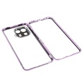 Xiaomi Mi 11 Pro Magnetiskt Skal med Härdat Glas - Ljuslila