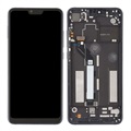 Xiaomi Mi 8 Lite Fram Skal & LCD Display - Svart