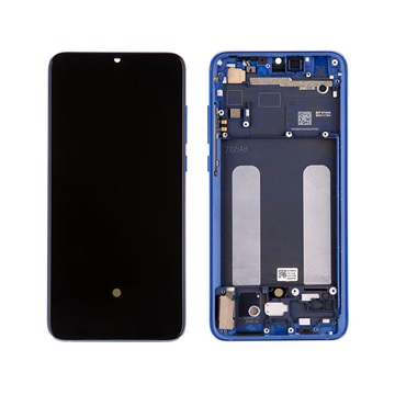 Xiaomi Mi 9 Lite Fram Skal & LCD Display 561010033033 - Blå