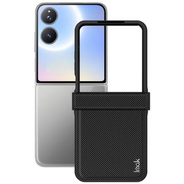 Xiaomi Mix Flip 2 Imak Ruiyi Hybrid Skal - Kolfiber - Svart