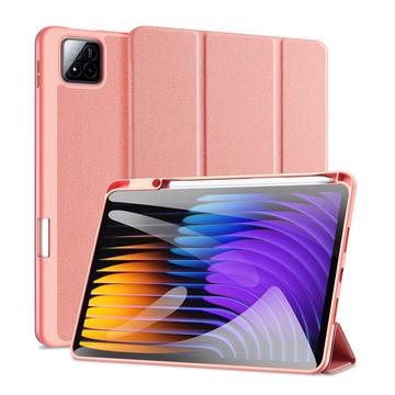 Xiaomi Pad 7/7 Pro Dux Ducis Domo Tri-Fold Smart Foliofodral - Rosa