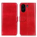 Xiaomi Poco C65/Redmi 13C Plånboksfodral med Magnetstängning - Röd