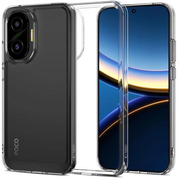 Xiaomi Poco F7 Tech-Protect Flexair Hybrid Skal - Genomskinlig