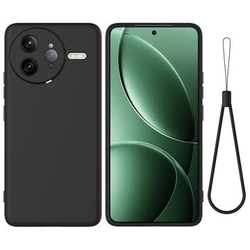 Xiaomi Redmi K80 Pro/Poco F7 Ultra Flytande silikon skal med handrem