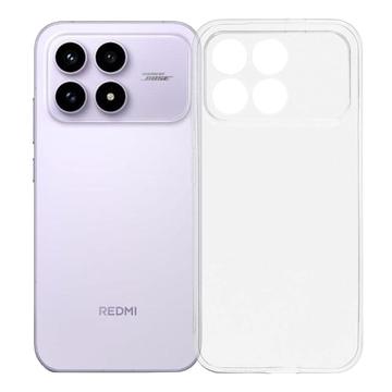 Xiaomi Redmi K90/Poco F8 Pro Anti-halk TPU-Skal - Genomskinlig