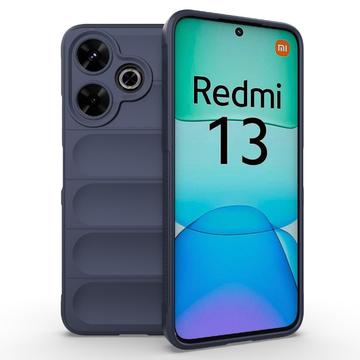 Xiaomi Redmi Note 13R/Redmi 13 5G Rugged TPU-skal - Mörkblå