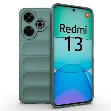 Xiaomi Redmi Note 13R/Redmi 13 5G Rugged TPU-skal - Grön