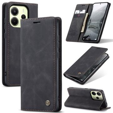 Xiaomi Redmi Note 14 4G Caseme 013 Series Plånboksfodral - Svart