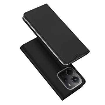 Xiaomi Redmi Note 14 4G Dux Ducis Skin Pro Flipfodral - Svart