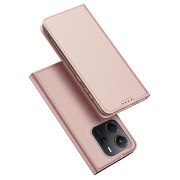 Xiaomi Redmi Note 14 4G Dux Ducis Skin Pro Flipfodral - Rosa