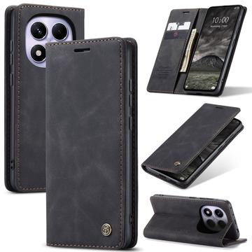 Xiaomi Redmi Note 14 Pro 4G Caseme 013 Series Plånboksfodral - Svart