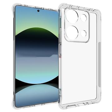 Xiaomi Redmi Note 14S Stöttåligt TPU-skal - Genomskinligt