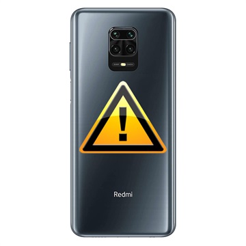 Xiaomi Redmi Note 9 Pro Bak Skal Reparation - Grå
