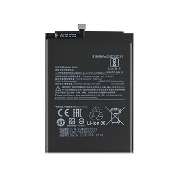 Xiaomi Redmi Note 9S Batteri BN55 - 5020mAh