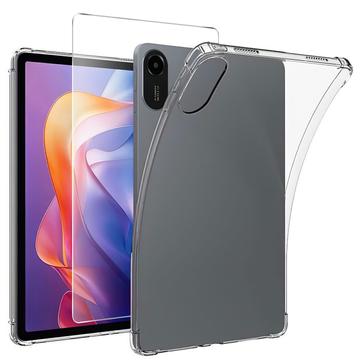 Xiaomi Redmi Pad 2 Saii 2-i-1 TPU Skal & Härdat Glas Skärmskydd