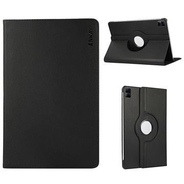 Xiaomi Redmi Pad 360 Roterande Foliofodral - Svart