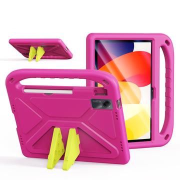 Xiaomi Redmi Pad SE Dux Ducis Puff Kids EVA stötsäkert fodral med kickstand - Rosa