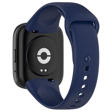 Xiaomi Redmi Watch 3 Lite/3 Active Soft Silikonrem - Mörkblå