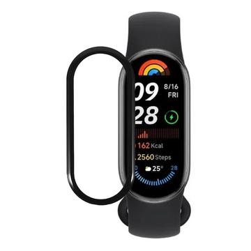 Xiaomi Smart Band 10 Full Cover Härdat Glas Skärmskydd - 9H