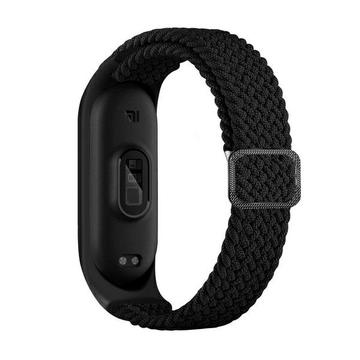 Xiaomi Smart Band 8/9 Beline Nylon Rem - Svart