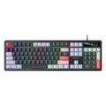 Yesido KB44 Brusfritt mekaniskt tangentbord med RGB-bakgrundsbelysning - USB-A - 104 tangenter