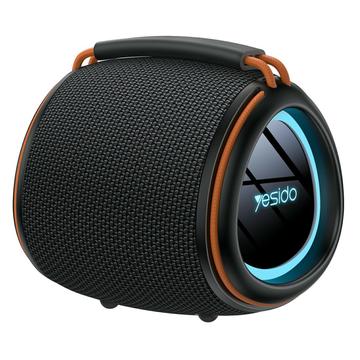 Yesido YSW40 Bärbar Bluetooth-högtalare med subwoofer 8W - Svart