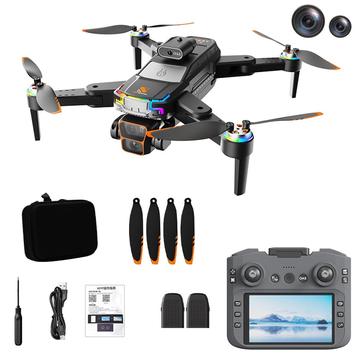 Z2 borstlös hopfällbar drönare med optisk flödespositionering - svart