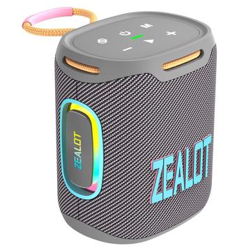 Zealot S122 Bärbar Bluetooth-högtalare med subwoofer - 25W - Grå