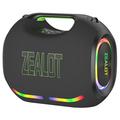 Zealot ZE21 250W Bluetooth-högtalare för utomhusbruk - svart