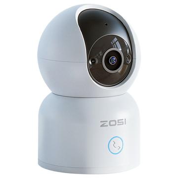 Zosi C518 3MP HD inomhus Wi-Fi övervakningskamera - vit
