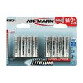Ansmann Litiumbatteri AA / FR6 - 1.5V - 8 St.