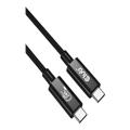Club 3D USB4 Gen2x2 USB Type-C kabel 2m Svart