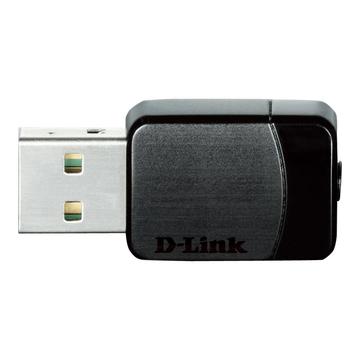 D-Link DWA-171 AC600 MU-MIMO Wi-Fi USB Adapter - Svart