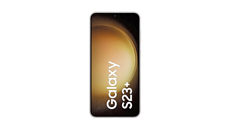 Samsung Galaxy S23+ skärmskydd och härdat glas