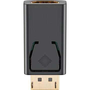 Goobay DisplayPort / HDMI Adapter - Guldpläterad - Svart