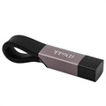 iDiskk UC001 USB-A / Lightning Minnessticka - 16GB - Lila / Svart