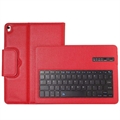 iPad 10.2 2019/2020/2021 Fodral med Bluetooth-tangentbord (Öppen Box - God) - Röd
