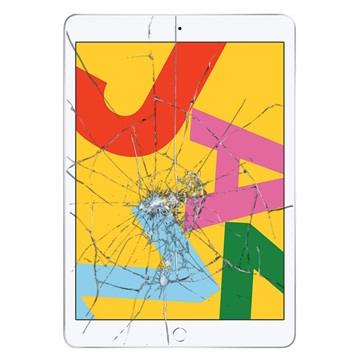 iPad 10.2 (2019) Display Glas & Touch Screen Reparation - Vit