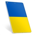iPad 10.2 2019/2020/2021 TPU-Skal Ukrainska Flaggan - Gul och ljusblå