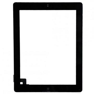 iPad 2 Display Glas & Touch Screen - Svart